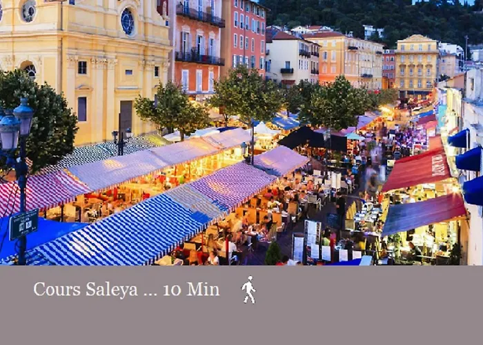 Nice Centre Flat - Modern, Quiet And Brand New